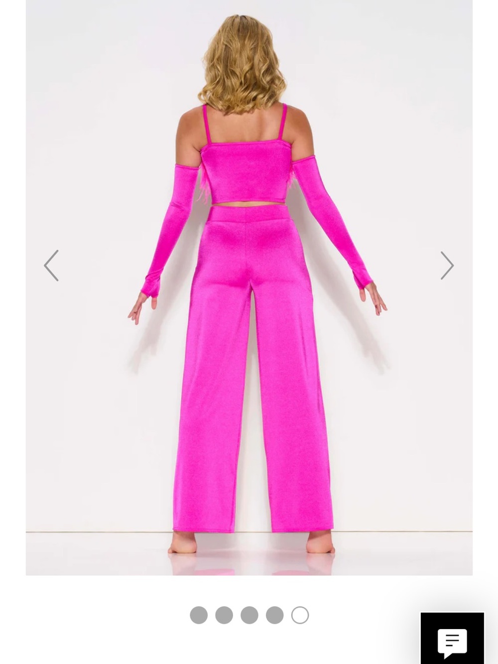 Kelle costumes magenta 3 piece & jewelry size CM - Picture 4 of 5